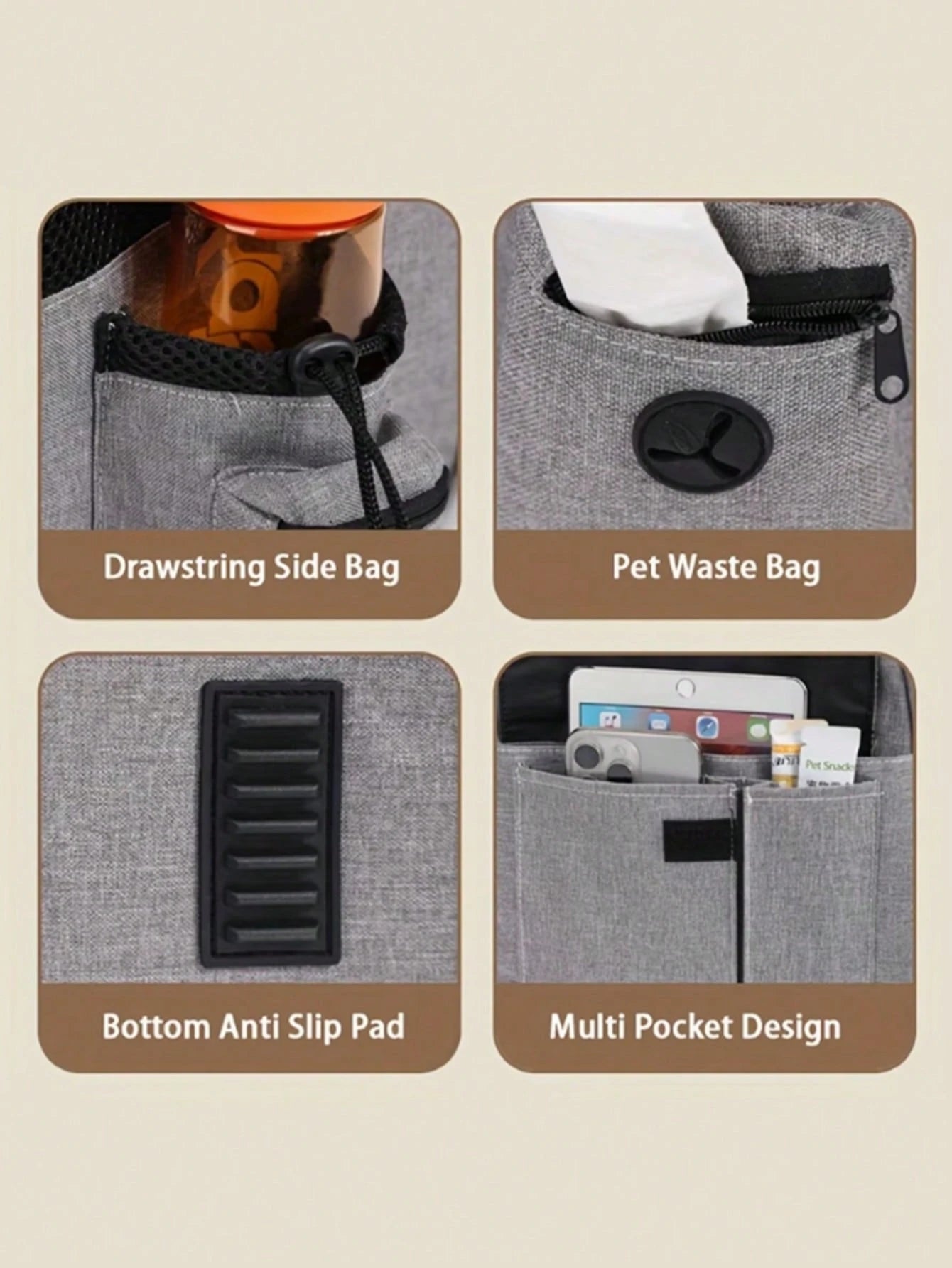 Expandable Pet Carrier Backpack with Sunshade | Cat & Dog Travel Bag