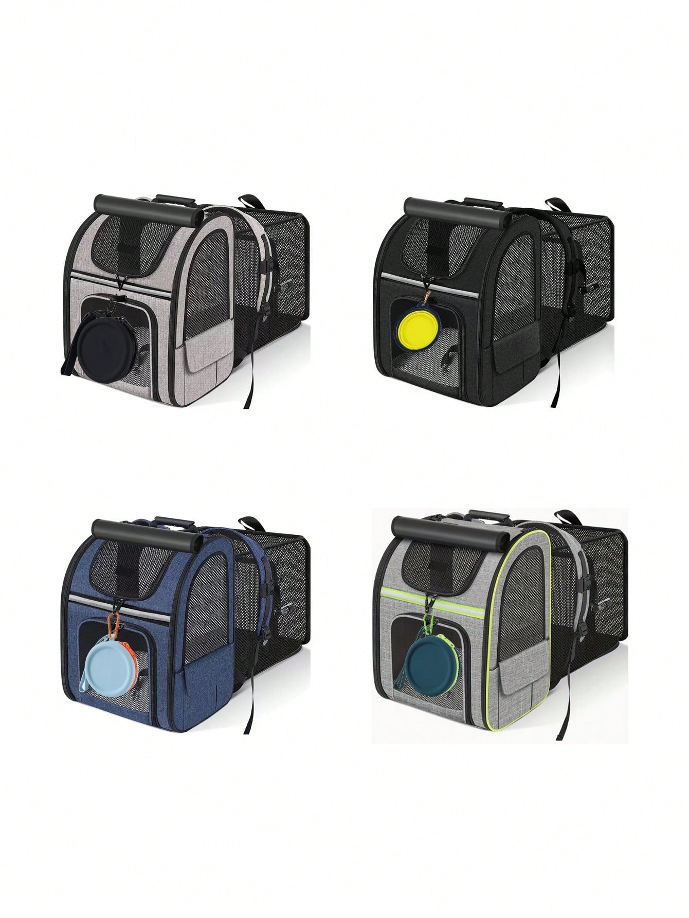Expandable Pet Carrier Backpack with Sunshade | Cat & Dog Travel Bag