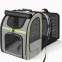 Expandable Pet Carrier Backpack with Sunshade | Cat & Dog Travel Bag