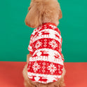 Christmas Pet Sweater – 2-Legged Fleece Pullover for Dogs & Cats