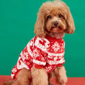 Christmas Pet Sweater – 2-Legged Fleece Pullover for Dogs & Cats