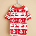 Christmas Pet Sweater – 2-Legged Fleece Pullover for Dogs & Cats