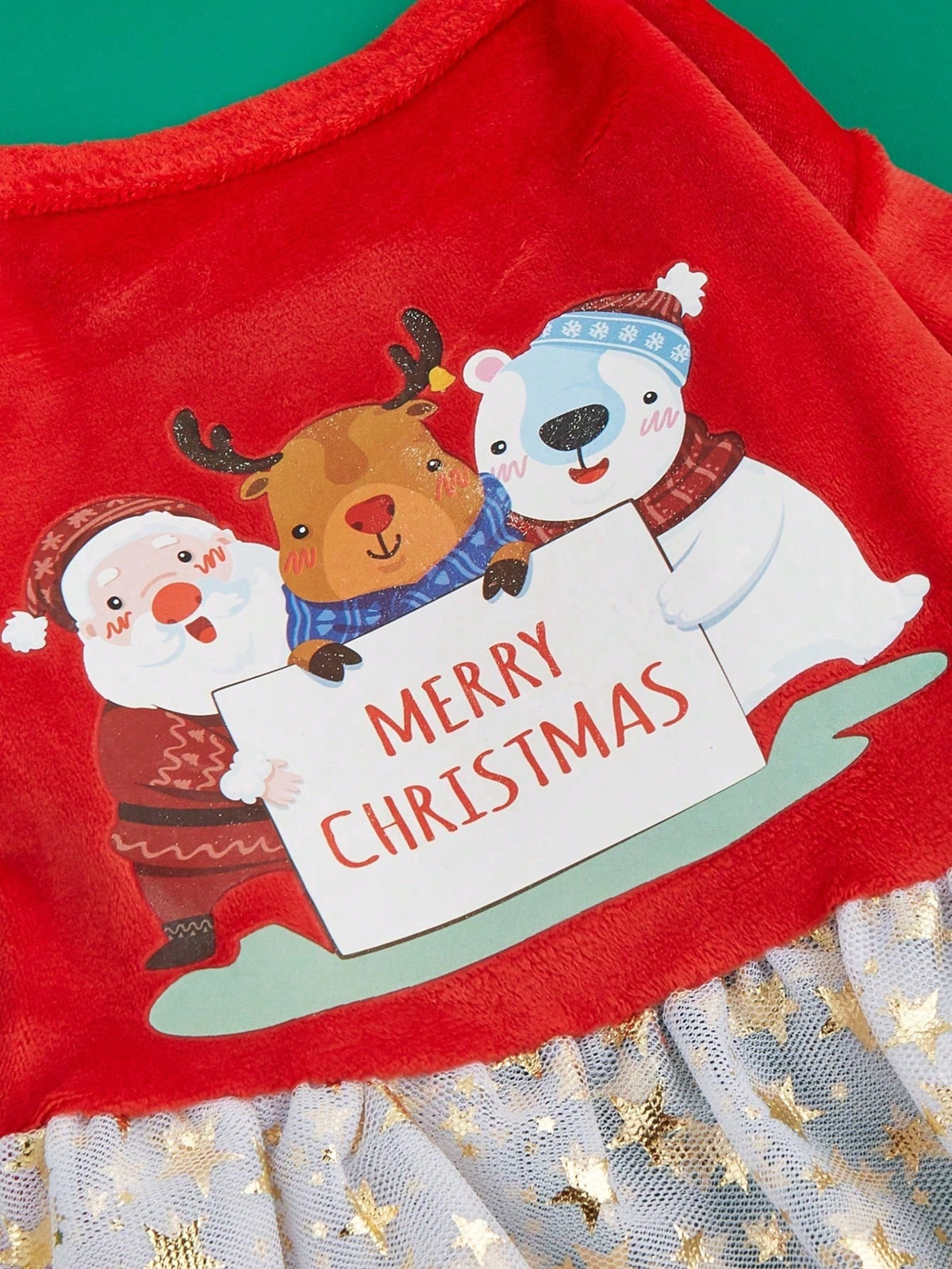 Christmas Pet Dress for Dogs & Cats – Snowman, Reindeer & Bell