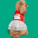 Christmas Pet Dress for Dogs & Cats – Snowman, Reindeer & Bell