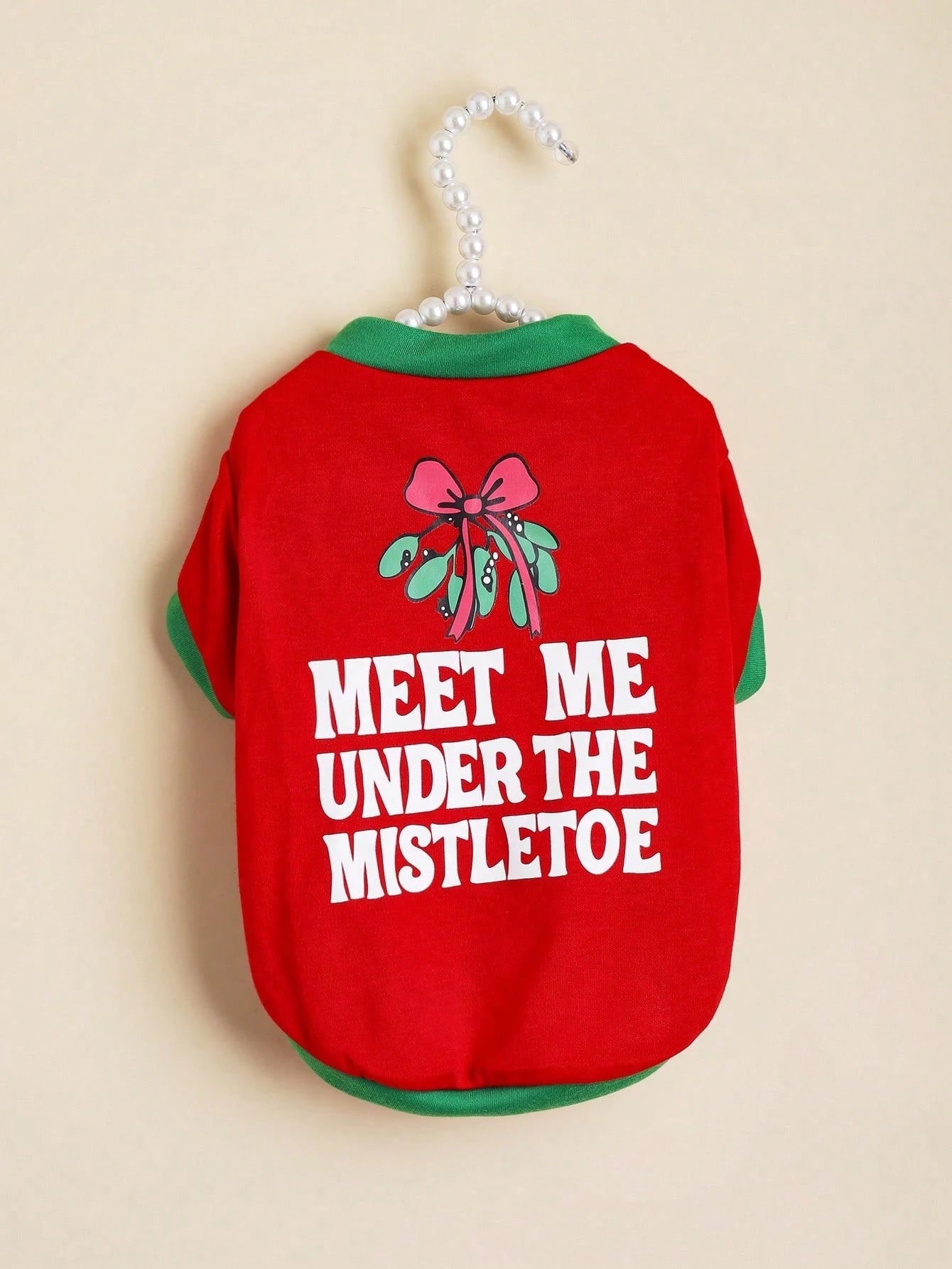 Christmas Pet Sweatshirt – Festive Dog & Cat Clothes for Small Pets