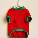 Christmas Pet Sweatshirt – Festive Dog & Cat Clothes for Small Pets