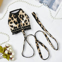 Leopard Print Cat & Dog Collar and Leash Set – Fashionable Pet Walking Set
