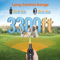 Rechargeable Waterproof Dog Training Collar | 1000m Remote Range