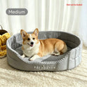 High-Cushion Pet Sofa Bed – Washable Non-Slip Bed for Cats and Small to Large Dogs