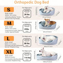 High-Cushion Pet Sofa Bed – Washable Non-Slip Bed for Cats and Small to Large Dogs