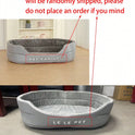 High-Cushion Pet Sofa Bed – Washable Non-Slip Bed for Cats and Small to Large Dogs