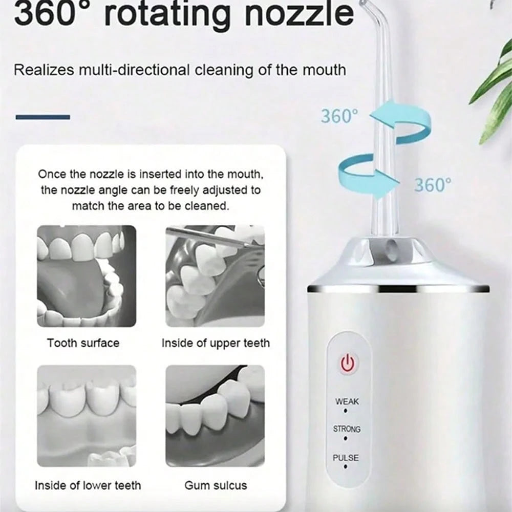 USB Rechargeable Pet Dental Cleaning Kit | Cat & Dog Teeth Cleaner