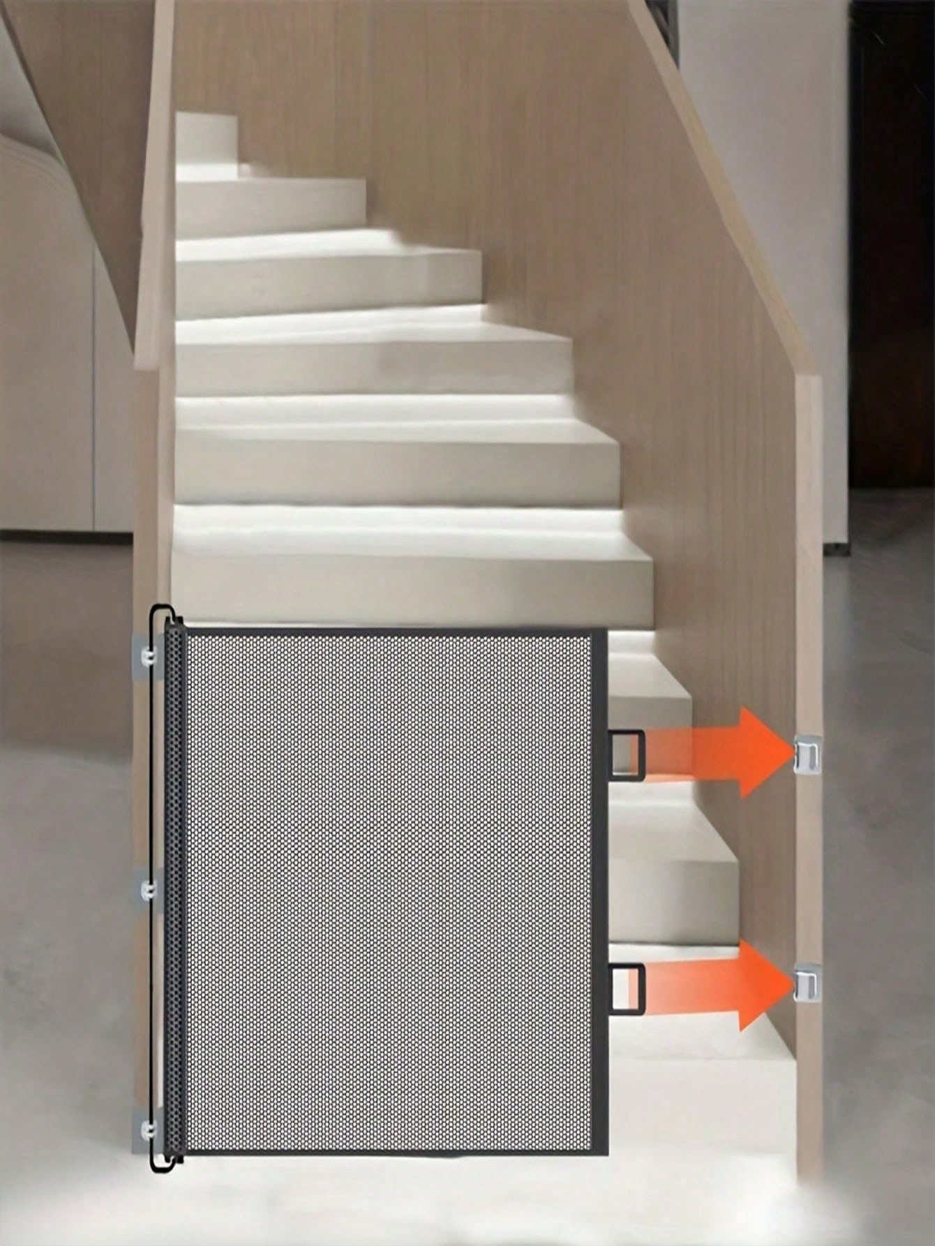 Scalable Pet Safety Gate – Indoor & Outdoor Puppy and Cat Fence