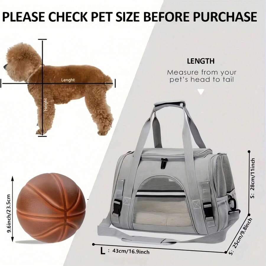 Pet Carrier Backpack for Cats & Dogs | Airline Approved