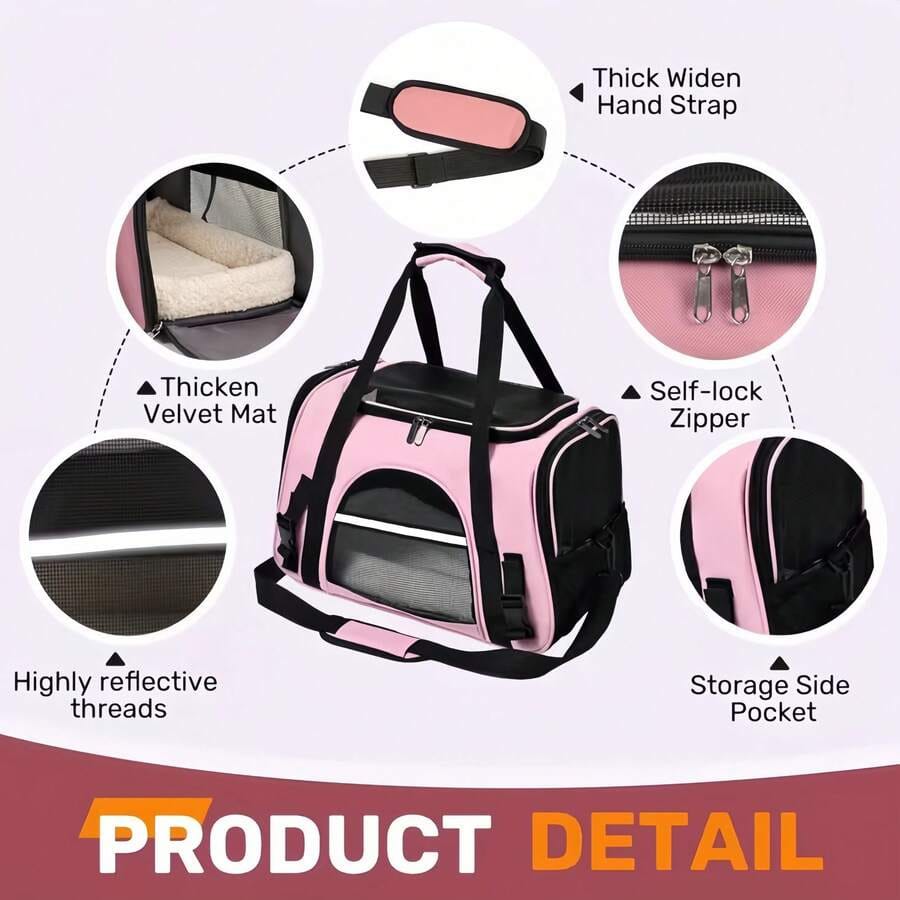 Pet Carrier Backpack for Cats & Dogs | Airline Approved