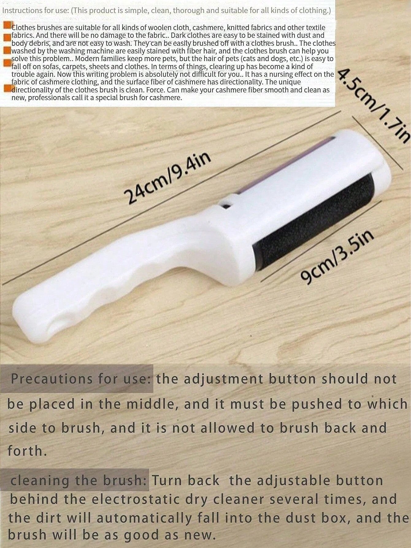 Portable Reusable Lint Roller & Pet Hair Remover Brush | Clothes, Furniture & Sofa Cleaner