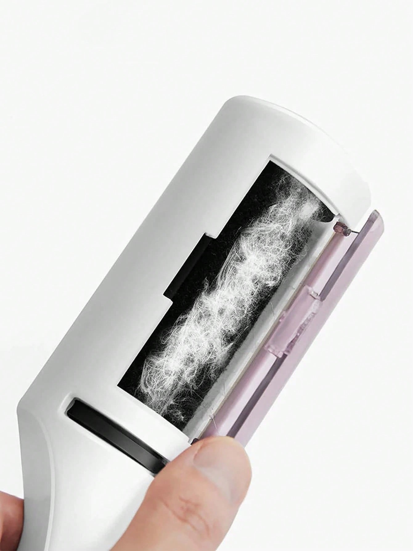 Portable Reusable Lint Roller & Pet Hair Remover Brush | Clothes, Furniture & Sofa Cleaner