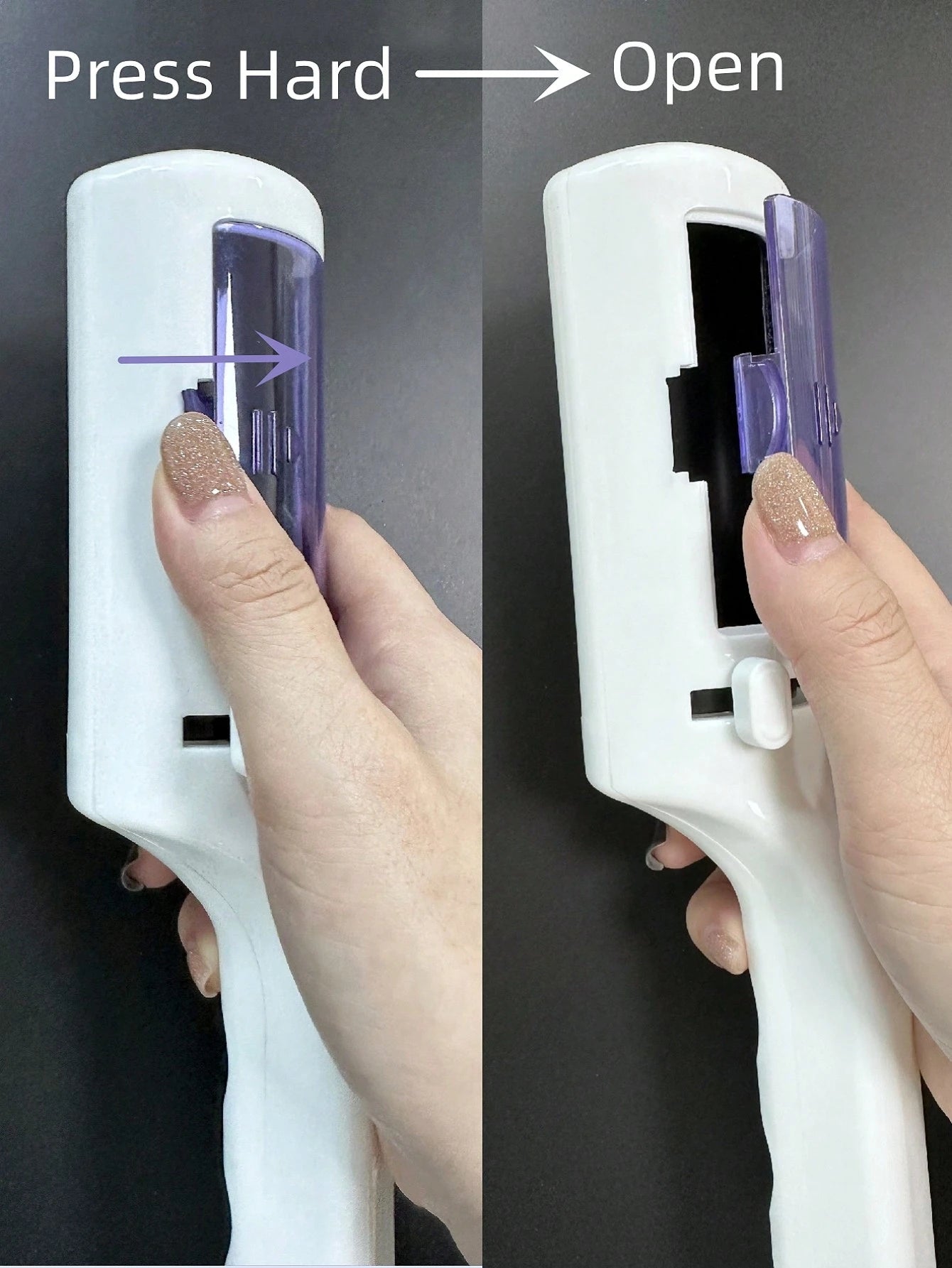 Portable Reusable Lint Roller & Pet Hair Remover Brush | Clothes, Furniture & Sofa Cleaner
