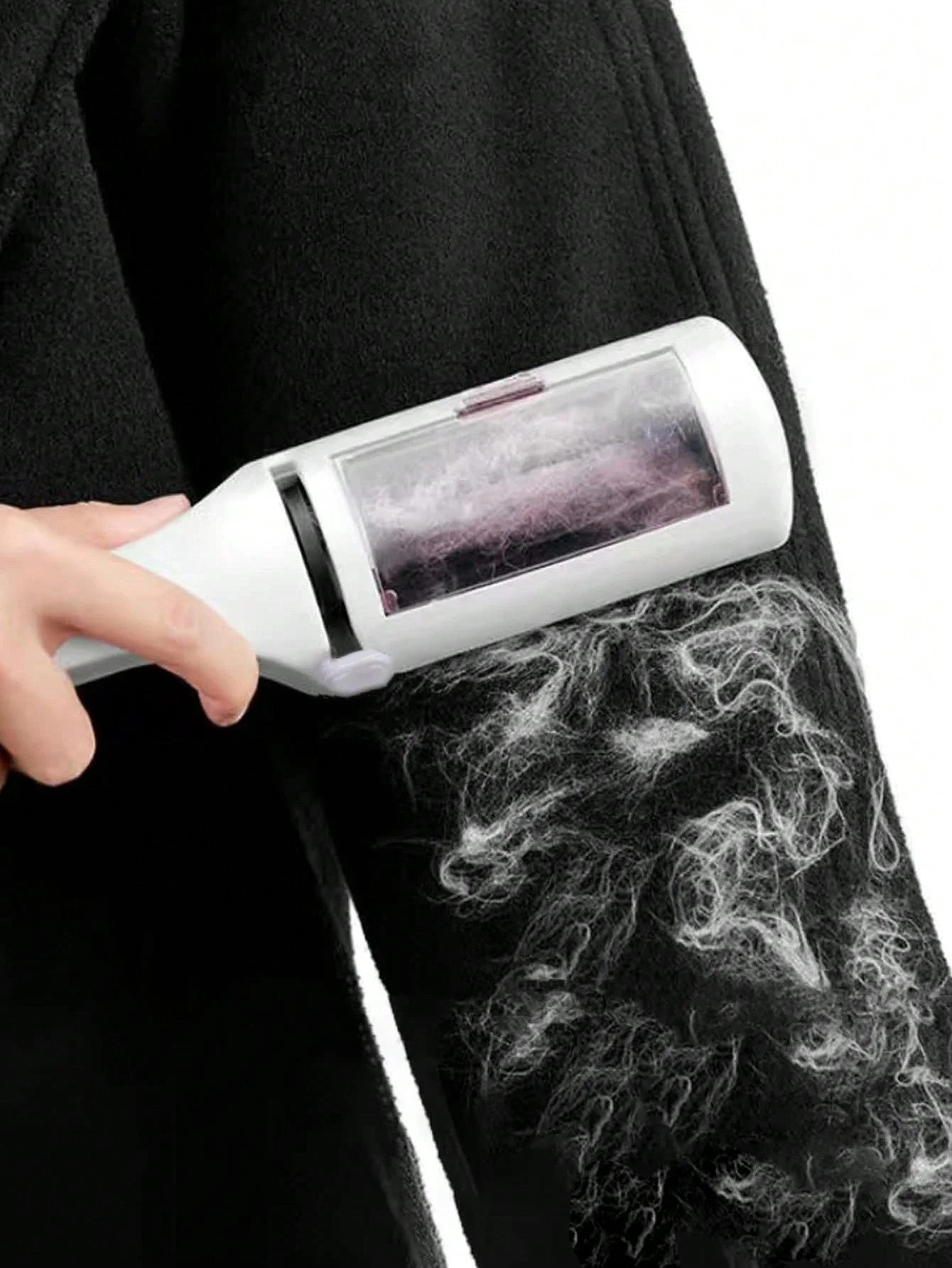 Portable Reusable Lint Roller & Pet Hair Remover Brush | Clothes, Furniture & Sofa Cleaner
