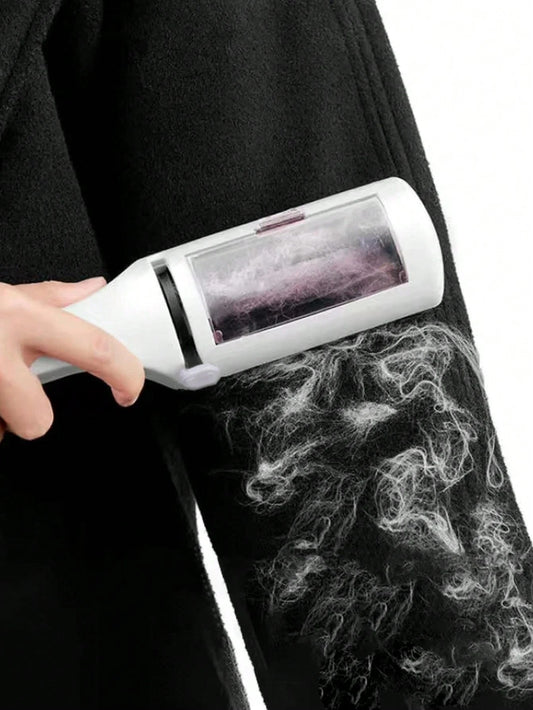Portable Reusable Lint Roller & Pet Hair Remover Brush | Clothes, Furniture & Sofa Cleaner