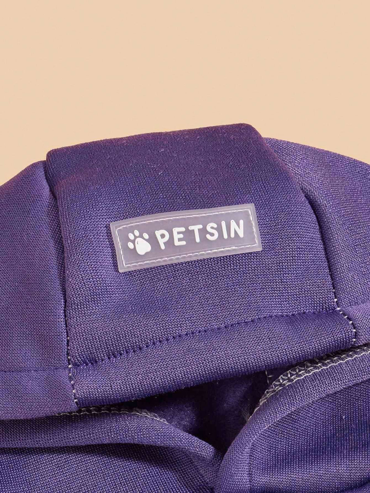 Purple Fleece Pet Hoodie – Warm Coat for Dogs & Cats