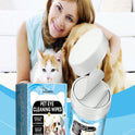 Pet Eye Cleaning Wipes for Cats & Dogs | Tear Stain Remover