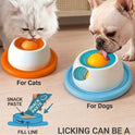 Interactive Slow Feeder Dog & Cat Bowl | Lick Mat for Healthy Eating