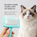 Pet Deshedding Brush for Cats & Dogs | Grooming & Loose Hair Remover