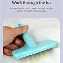 Pet Deshedding Brush for Cats & Dogs | Grooming & Loose Hair Remover