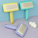 Pet Deshedding Brush for Cats & Dogs | Grooming & Loose Hair Remover