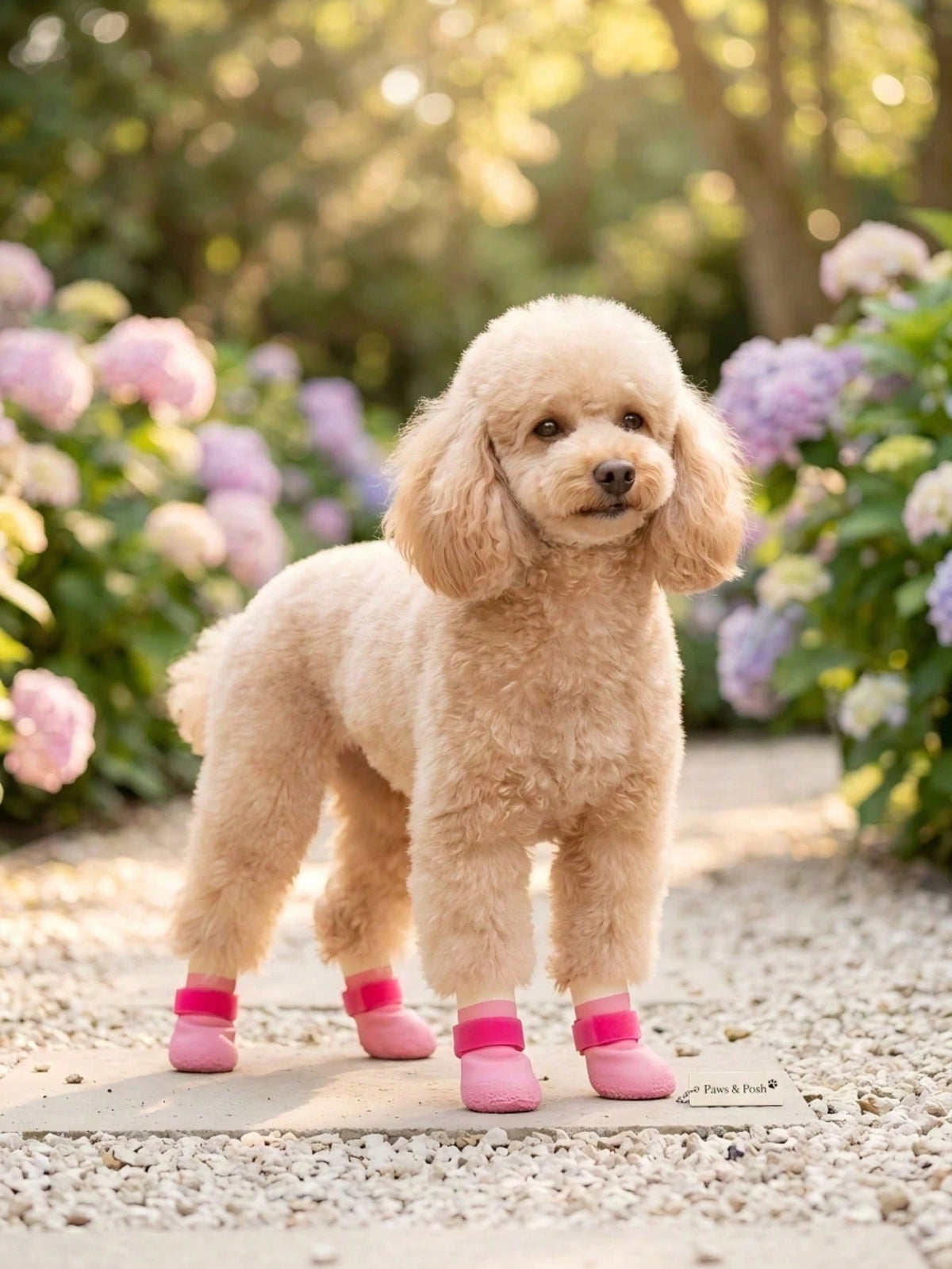 Dog Rain Boots – Waterproof Non-Slip Paw Protection Shoes | 2 Pairs