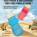 Dog Rain Boots – Waterproof Non-Slip Paw Protection Shoes | 2 Pairs