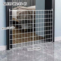 Pet Safety Fence Gate – No-Drill Indoor Dog & Cat Barrier