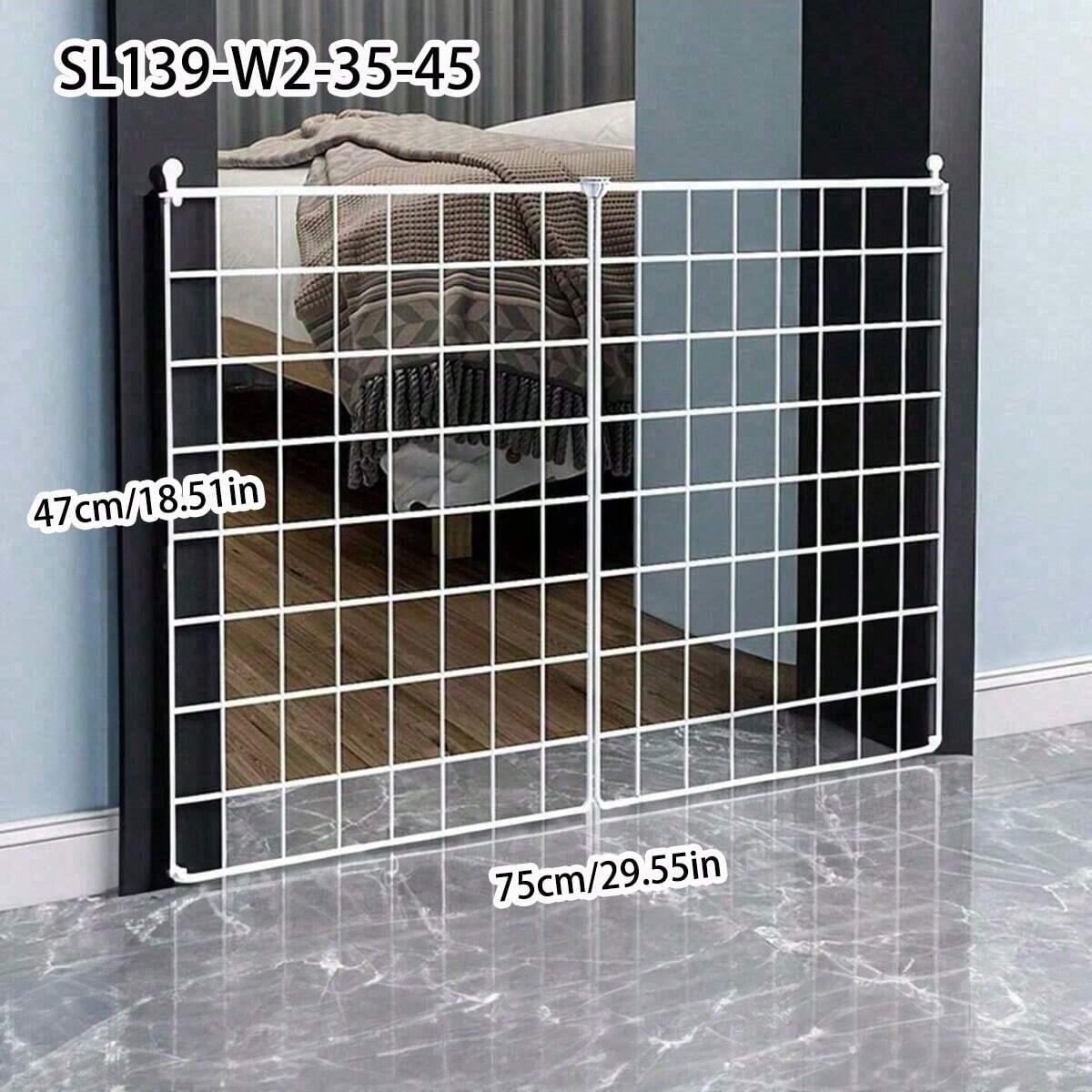 Pet Safety Fence Gate – No-Drill Indoor Dog & Cat Barrier