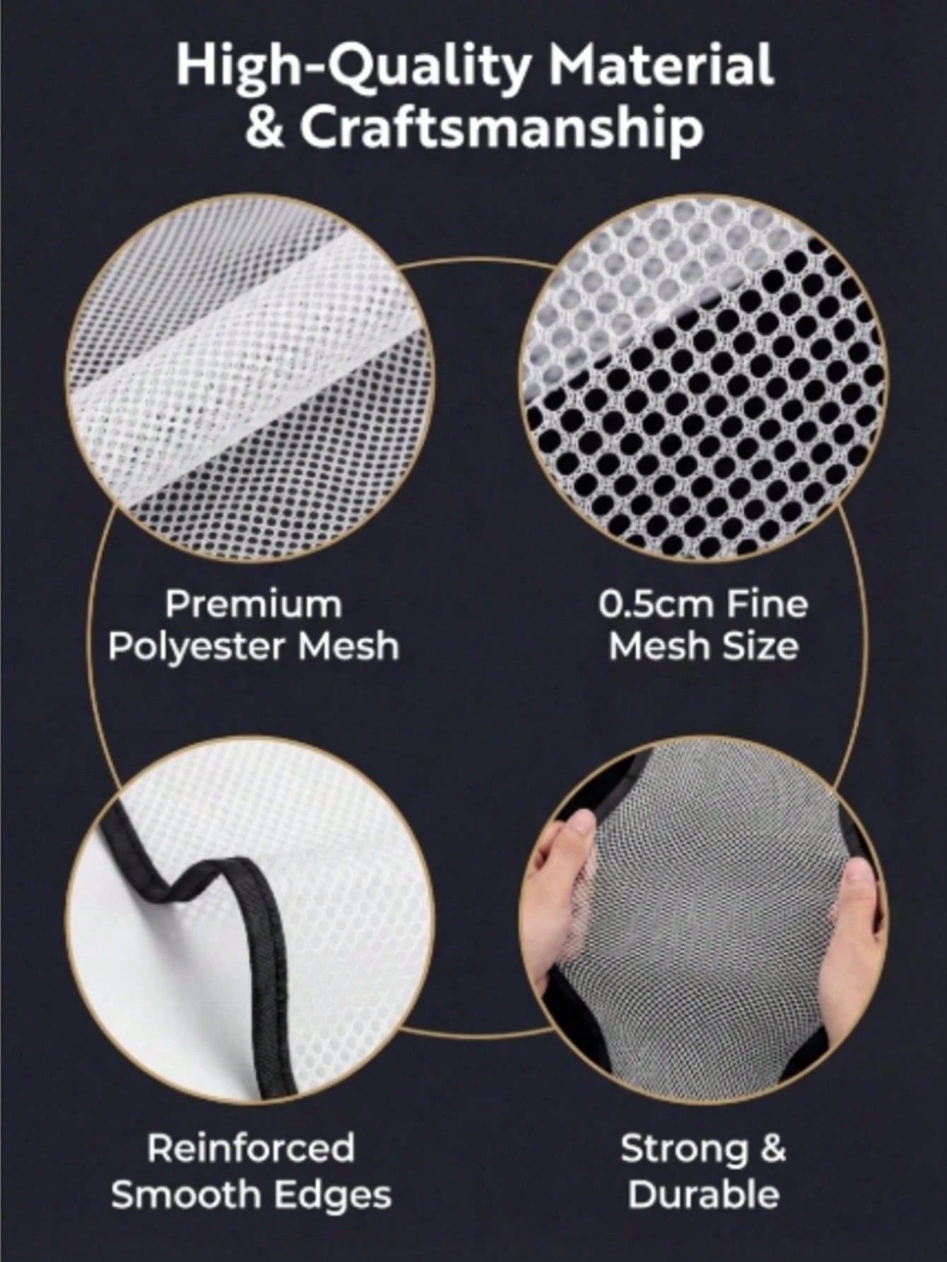 Balcony Safety Net 2m x 79cm – Pet-Proof Garden & Balcony Netting