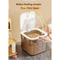 Pet Food Storage Container – Airtight Dry Food & Treats Container