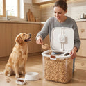 Pet Food Storage Container – Airtight Dry Food & Treats Container