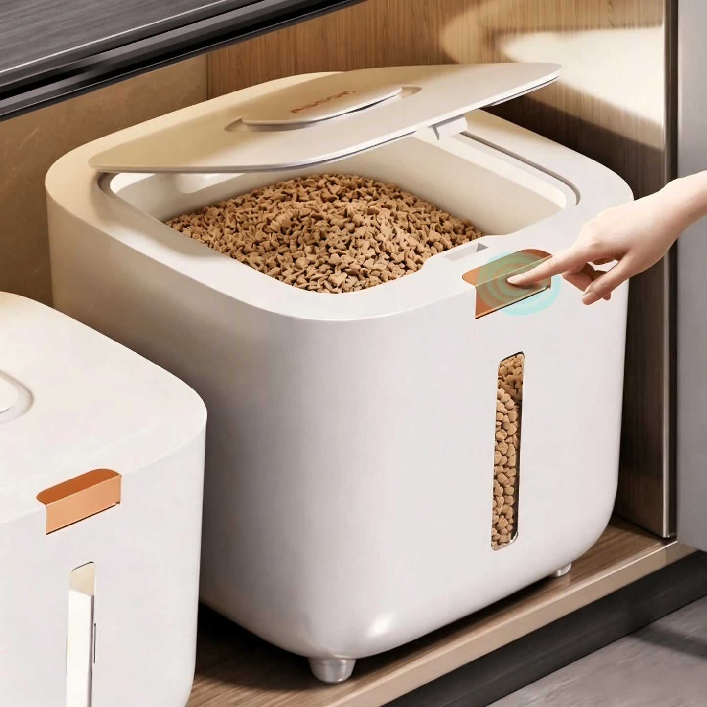 Airtight Pet Food Storage Container – Moisture & Pest-Proof Dog & Cat Food Bin