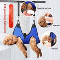 Pet Grooming Hammock with Nail Clippers | Grooming Sling for Dogs & Cats