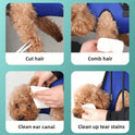 Pet Grooming Hammock with Nail Clippers | Grooming Sling for Dogs & Cats