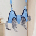 Pet Grooming Hammock with Nail Clippers | Grooming Sling for Dogs & Cats