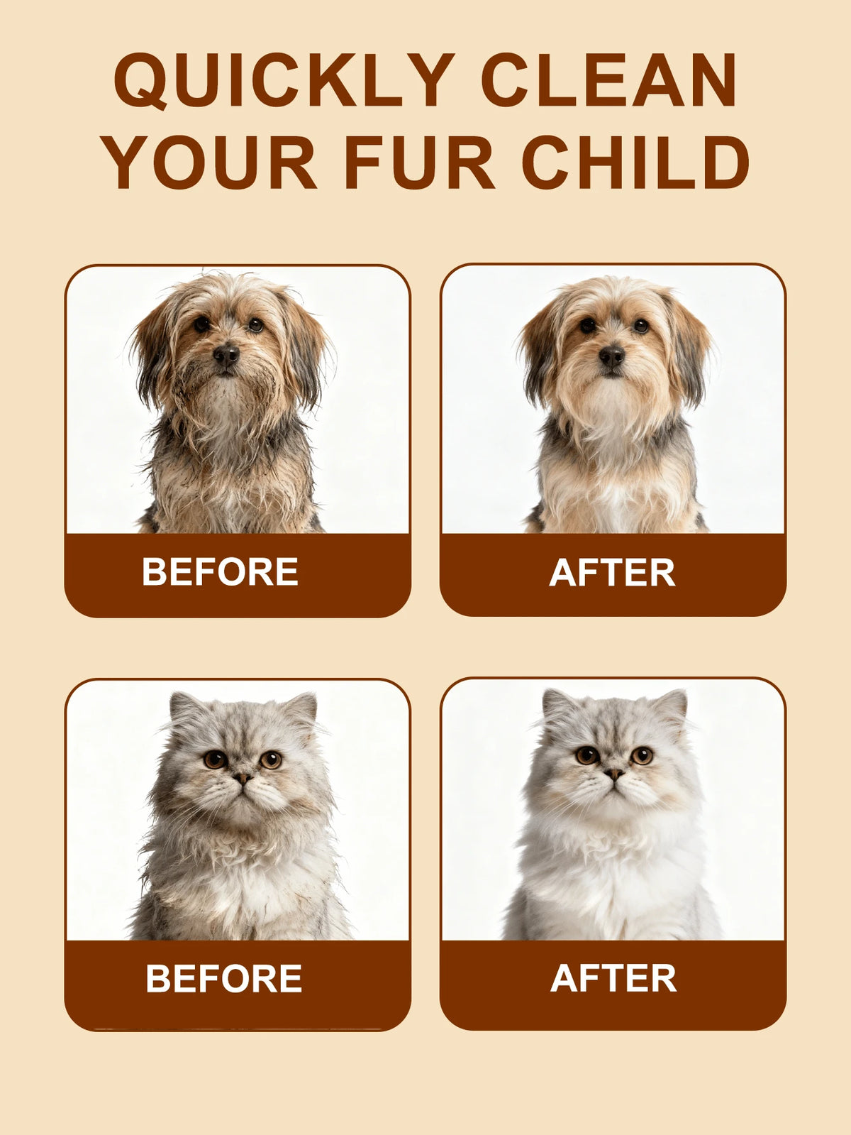 Pet Deodorizing Glove Wipes – Coconut Scent for Dogs & Cats