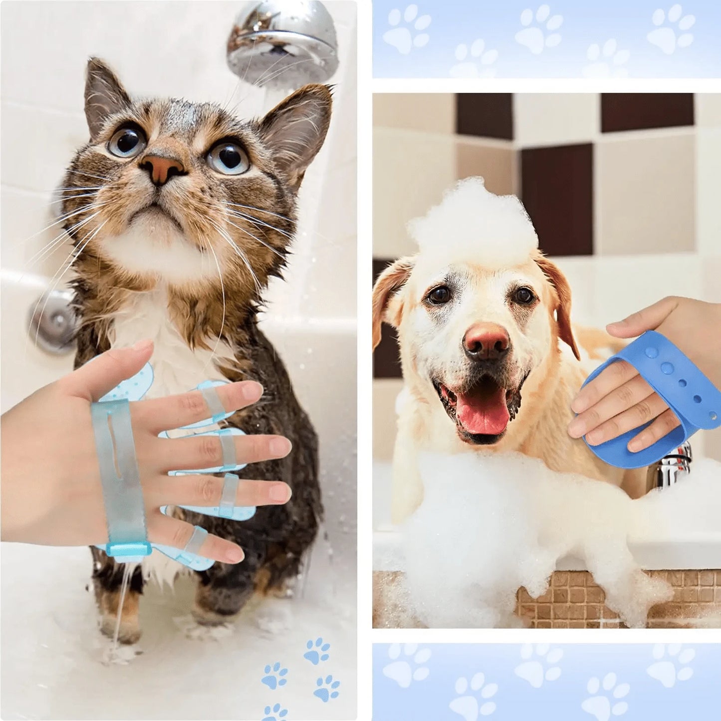 9-Piece Dog Grooming Kit with Self-Cleaning Slicker Brush, Nail Clippers & Deshedding Tools