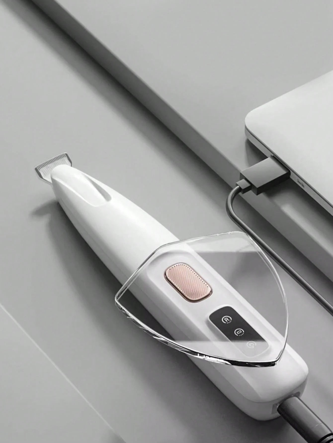 USB Rechargeable LED Pet Paw Trimmer for Dogs & Cats | Low Noise Grooming Clipper