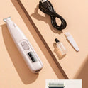 USB Rechargeable LED Pet Paw Trimmer for Dogs & Cats | Low Noise Grooming Clipper