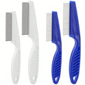 Pet Grooming Comb Set | Dog & Cat Hair Care Brushes (Set of 2 - Big & Small)