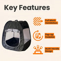 Foldable Pet Playpen | Portable Breathable Indoor & Outdoor Pet Pen