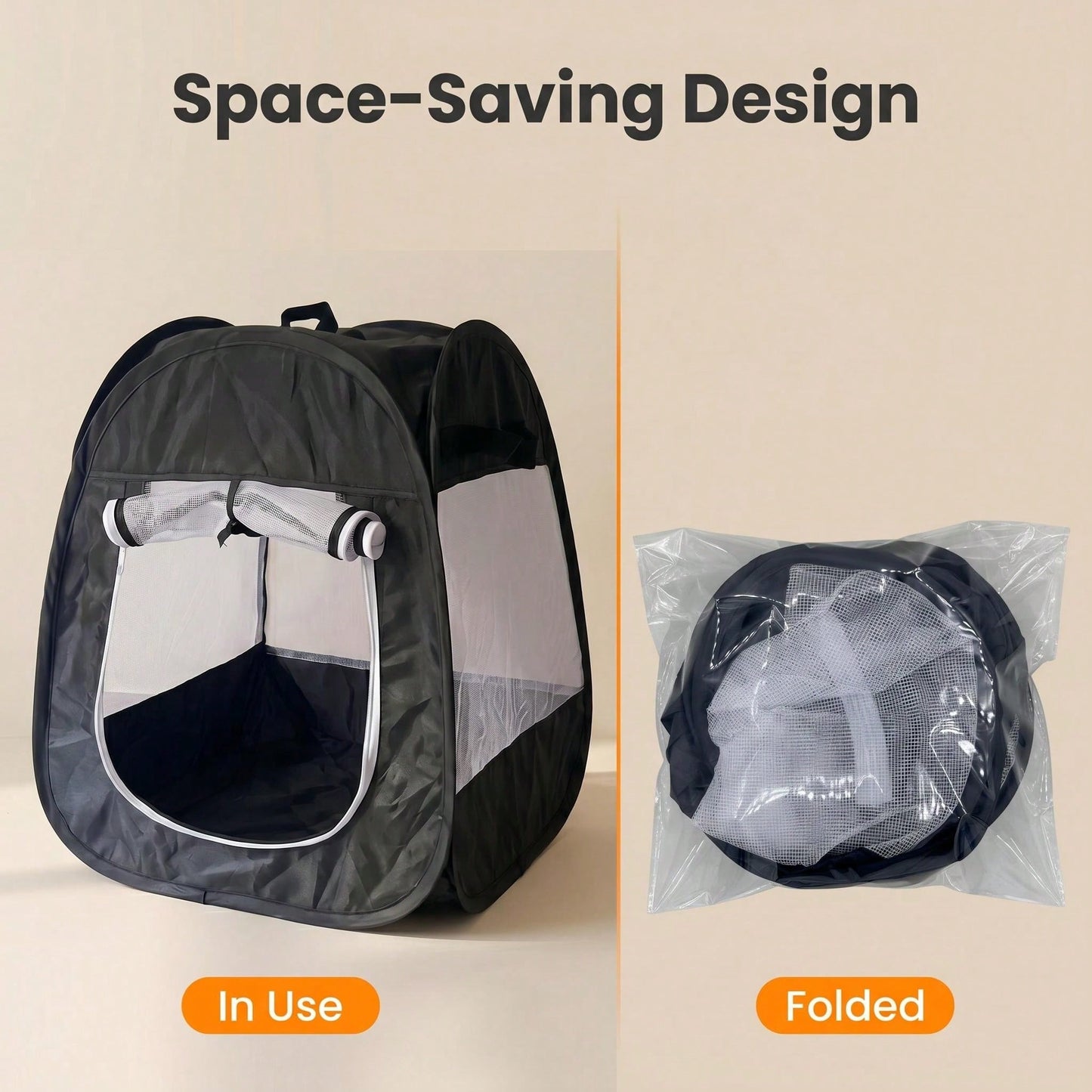 Foldable Pet Playpen | Portable Breathable Indoor & Outdoor Pet Pen