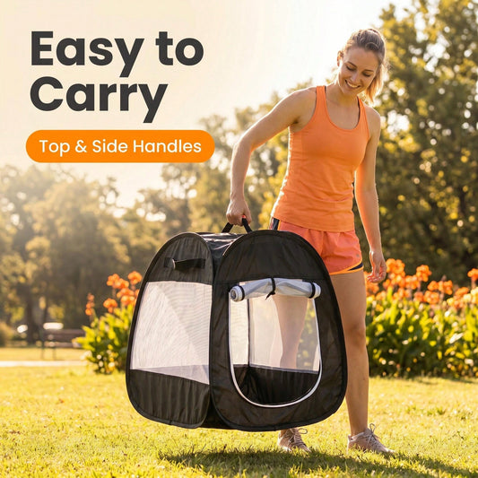 Foldable Pet Playpen | Portable Breathable Indoor & Outdoor Pet Pen