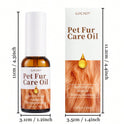 Pet Hair Care Oil for Dogs & Cats | Detangling Leave-In Conditioner (30ml)